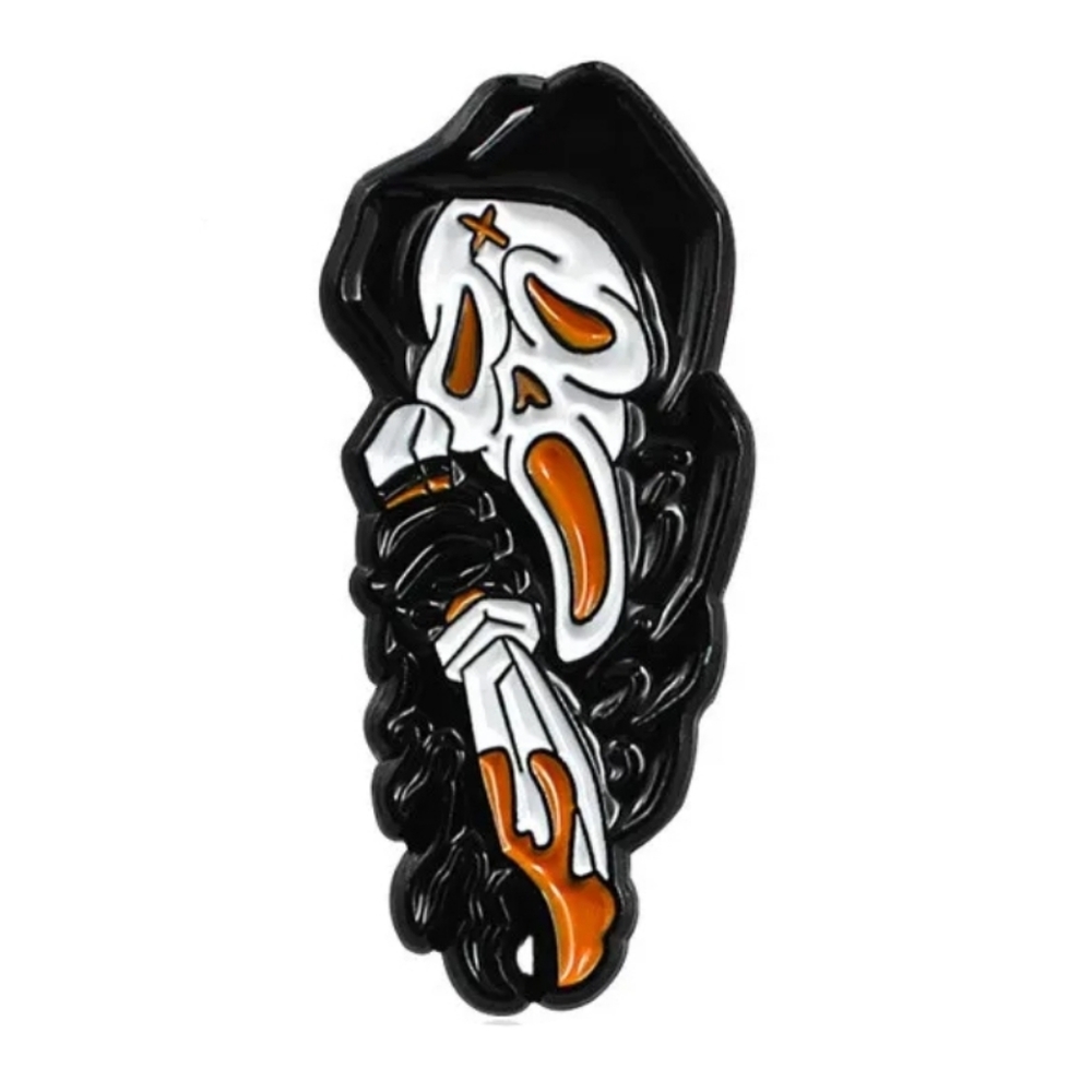 🔪 Stabby Ghostface Pin
